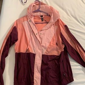 a windbreaker. worn once.